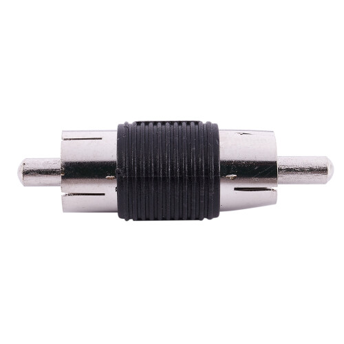 Gerade AV RCA Stecker auf Stecker Steckverbinder Adapter Adapter 6 Stk 1