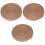 3Rolls Khaki Durable Shoes Elastic Strap DIY Plain Elastic Bands 3