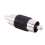 Gerade AV RCA Stecker auf Stecker Steckverbinder Adapter Adapter 6 Stk 3