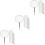 30Pièces Éventails Blancs Pour Activités Peinture Enfants Maison École 6