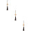 3Stk Buddhistische Auto Anhänger Guanyin Statue Langlebig 5