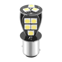 1157 P21W BAY15D 5050 18 SMD LED Heckbremse Bremslichtbirne Weiß