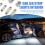 14X White LED Car Interior Inside Light Dome Trunk Map License Plate Lamp Bulbs 5