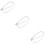 3Stk Graue Brillenkette Wachs Mit Metall Silikon 9