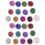 24 Glitter Lidschatten Pulver Profi Puderset Farben 5