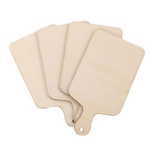 8Stk Kindergraffiti Holzbrett Unbehandelt Robust Sicher Khaki