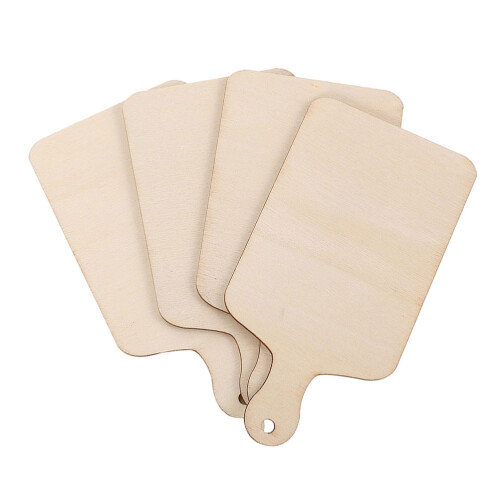 8Stk Kindergraffiti Holzbrett Unbehandelt Robust Sicher Khaki