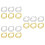 18Stk Spiral Nasenhoops Damen Nasenschmuck 7