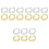 18Stk Spiral Nasenhoops Damen Nasenschmuck 3