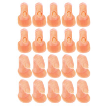 60Stk Simulation Finger Nagelkunst Maniküre Zubehör