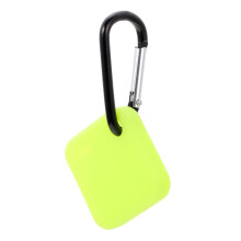 3St Lichtgewicht Siliconen Beschermhoes Groen Draagbare Tracker Cover
