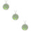 3Stk Aromatherapie Halskette Diffuser Anhänger Design Mehrfarbig 9