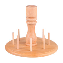 3Stk Nähfaden Organizer -Spulen Beige Haltbarer Spulenhalter