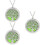 3Stk Aromatherapie Halskette Diffuser Anhänger Design Mehrfarbig 7