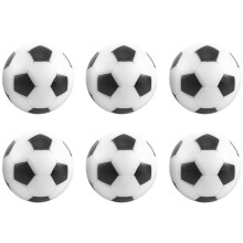6St Liten Fotbollsstil Bordsboll Fotboll HåRd Plast Bordsboll Motsvarighet Spel Barnleksak