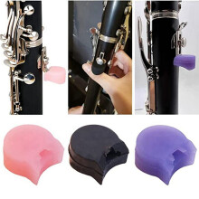 Almofada de Descanso de Polegar de Clarinete de 5 PeçAs, Protetor de Polegar de Silicone Macio para Clarinete Oboé, 5 Cores
