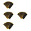 96Stk Antirutsch Fingerboard Grip Tapes Schwarz 4
