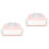 2Stk Keramik Dessertplatte Mit Deckel Farbenfroh Und Robust 2