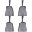 4Stk Leichte, Multifunktionale Ascheschaufeln Aus Stahl Silber 4