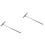 2Stk Thumb Piano Tuning Silber Kalimba 4