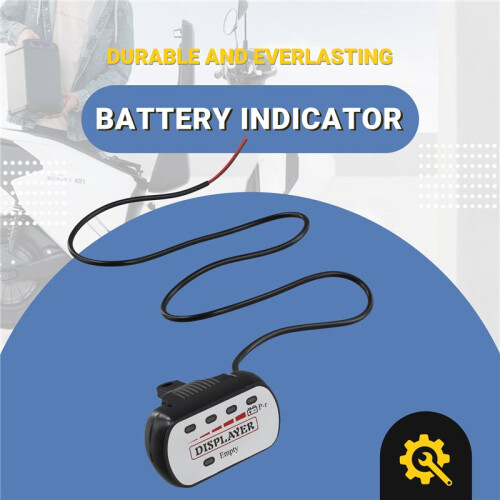 48V Battery Indicator Voltmeter E-Bike Bicycle Capacity Display 1