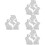 4Pièces Outils Découpe Métal Résistant Pour Scrapbooking DIY 7