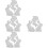 4Pièces Outils Découpe Métal Résistant Pour Scrapbooking DIY 8