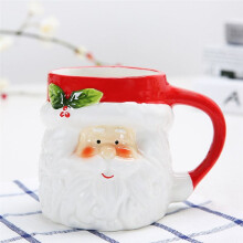 Caneca 400Ml Cartoon Cute Kawaii Christmas Mug 3D Ceramic Cup Milk Coffee Water Cup