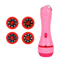 3Pièces Lampe Projecteur Rose Puzzle Éducatif Pour Enfants