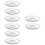 8Pièces Dessous De Verre En Verre, Protège Table Décore 9