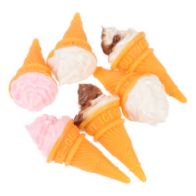 24Pièces Mini Glaces Adorables En Résine Pour Déco Enfant