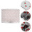 2Pcs Black Strawberry Fabric DIY Sewing Decorative Craft Lightweight 8