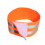 2Pièces Brassards Réfléchissants Orange Élastiques Confortables Sport 2