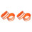 2Pièces Brassards Réfléchissants Orange Élastiques Confortables Sport 4