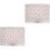 2Pcs Black Strawberry Fabric DIY Sewing Decorative Craft Lightweight 3