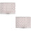 2Pcs Black Strawberry Fabric DIY Sewing Decorative Craft Lightweight 6