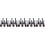 25Pcs Simple Style Black Ceramic Soup Spoons Bulk Home and Restaurant 10