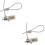 2Pièces Câble De Argenté Pour Ordinateur Portable Et 6