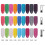 3Pièces Vernis À Ongles Mat Thermique Changeantes Multi 4