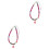 2Pièces Colliers Chat Ajustables Avec Clochette Rose 3