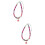 2Pièces Colliers Chat Ajustables Avec Clochette Rose 7