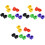30Pièces Manchons Protection Velo Multicolores Robustesse 3