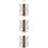 3Pcs Light Brown Multi-Purpose Belt Tie Scarf Rack for Home 9