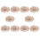 40Pcs Mini Straw Craft Hats Lightweight Woven Doll Decor 3
