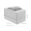 4Pcs Outdoor Indoor Power Distribution Box White ABS Pc 8