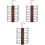 3Pcs Light Brown Multi-Purpose Belt Tie Scarf Rack for Home 5