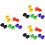 30Pièces Manchons Protection Velo Multicolores Robustesse 6