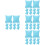 40Pcs Sky- Bracelet and Watch Display Pillows 7