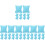 40Pcs Sky- Bracelet and Watch Display Pillows 3