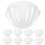 125Pcs Plastic Hat Inner Racks White Baseball Cap Shaping Supports 3